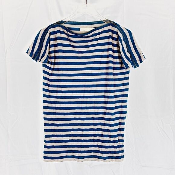 MADEWELL Hi-Line ZIP Neckline Tee. - Picture 1 of 4